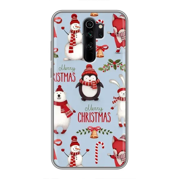 Чехол с рисунком «Рождественский» для Xiaomi Redmi Note 8 Pro