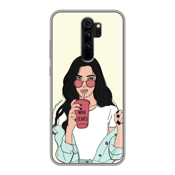 Чехол с рисунком «С напитком» для Xiaomi Redmi Note 8 Pro Чехол с рисунком «С напитком» для Xiaomi Redmi Note 8 Pro