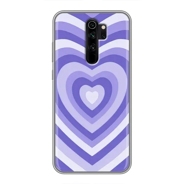 Чехол с рисунком «Сердце фиолет» для Xiaomi Redmi Note 8 Pro Чехол с рисунком «Сердце фиолет» для Xiaomi Redmi Note 8 Pro