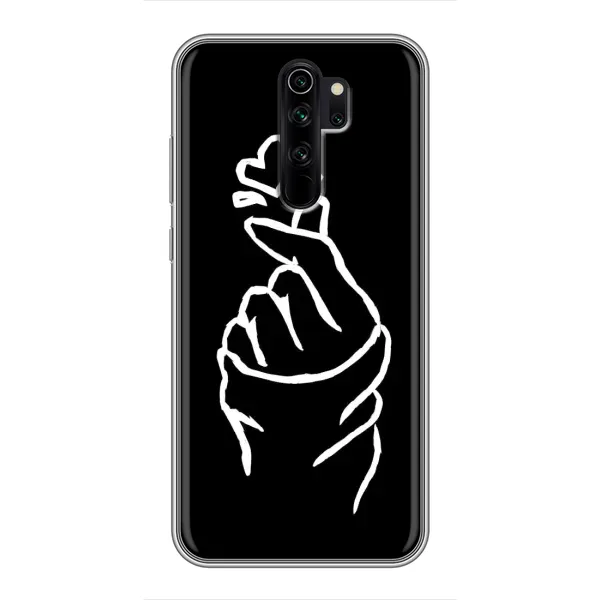 Чехол с рисунком «Сердце на черном» для Xiaomi Redmi Note 8 Pro Чехол с рисунком «Сердце на черном» для Xiaomi Redmi Note 8 Pro