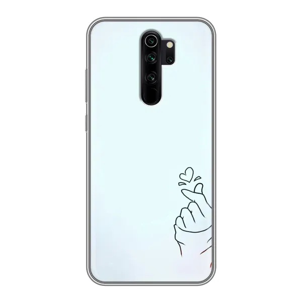 Чехол с рисунком «Сердце на голубом» для Xiaomi Redmi Note 8 Pro Чехол с рисунком «Сердце на голубом» для Xiaomi Redmi Note 8 Pro