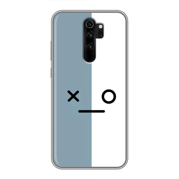 Чехол с рисунком «Серо-белый» для Xiaomi Redmi Note 8 Pro Чехол с рисунком «Серо-белый» для Xiaomi Redmi Note 8 Pro