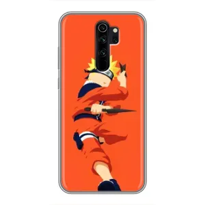 Чохли з принтом НАРУТО на Xiaomi Redmi Note 8 Pro (Силует Наруто)