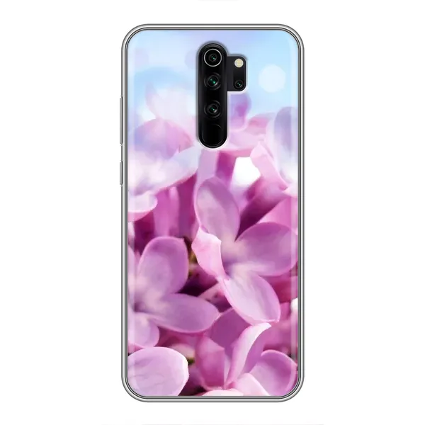Чехол с рисунком «Сиреневые цветы» для Xiaomi Redmi Note 8 Pro Чехол с рисунком «Сиреневые цветы» для Xiaomi Redmi Note 8 Pro