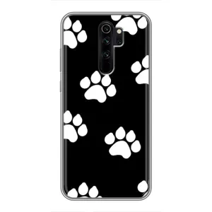Бампер для Xiaomi Redmi Note 8 Pro з картинкою "Песики" (Сліди собак)