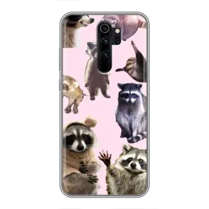 Силіконовий Чохол з Энотами на Xiaomi Redmi Note 8 Pro (Смішні Єноти)