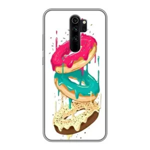 Чохол з зображенням смачної їжі для Xiaomi Redmi Note 8 Pro (Соковиті пончики)