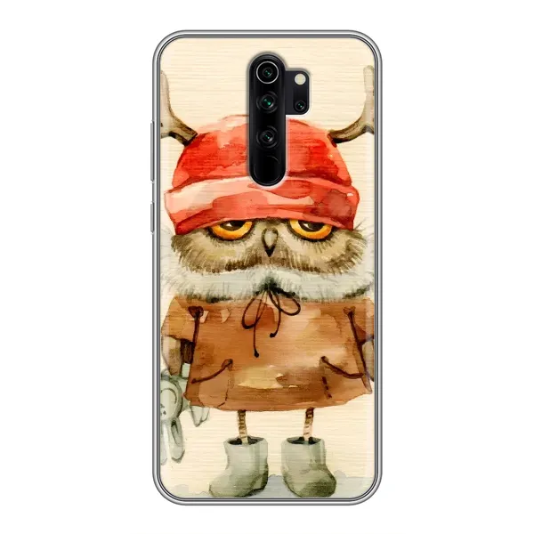 Чехол с рисунком «Сова в шапке» для Xiaomi Redmi Note 8 Pro Чехол с рисунком «Сова в шапке» для Xiaomi Redmi Note 8 Pro