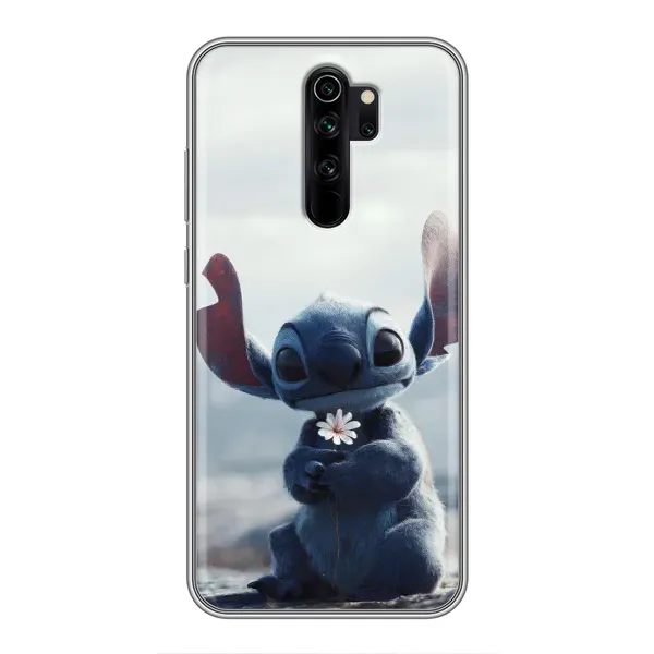 Чохол з малюнком «Стіч з квіткою» для Xiaomi Redmi Note 8 Pro Чохол з малюнком «Стіч з квіткою» для Xiaomi Redmi Note 8 Pro