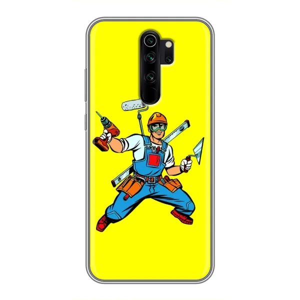 Чехол с рисунком «Строитель» для Xiaomi Redmi Note 8 Pro Чехол с рисунком «Строитель» для Xiaomi Redmi Note 8 Pro