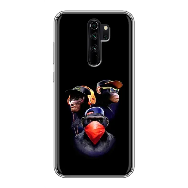 Чехол с рисунком «Три обезьяны» для Xiaomi Redmi Note 8 Pro Чехол с рисунком «Три обезьяны» для Xiaomi Redmi Note 8 Pro