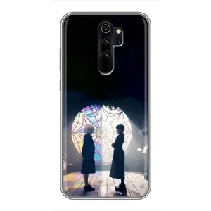 Чохол з картинкою Венсдей на Xiaomi Redmi Note 8 Pro (Внсдей і Енід)