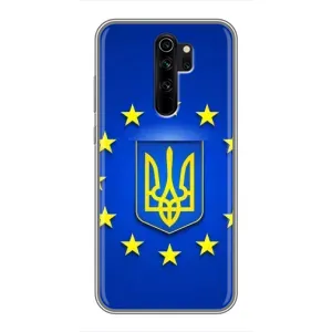 Чехол с Украинской символикой на Редми нот 8 про (Украина это Европа)
