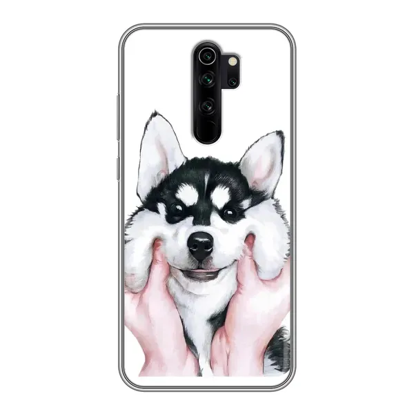 Чехол с рисунком «Собака Хаски» для Xiaomi Redmi Note 8 Pro Чехол с рисунком «Собака Хаски» для Xiaomi Redmi Note 8 Pro
