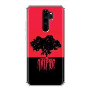 Чехлы УПА (Красно-Чёрный) на Xiaomi Redmi Note 8 Pro (УПА Патриот)