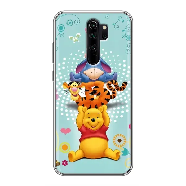 Чехол с рисунком «Винни Пух и друзья» для Xiaomi Redmi Note 8 Pro