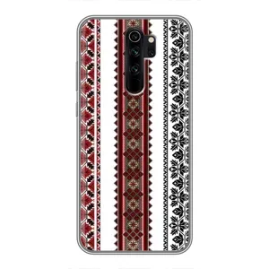 Силиконовый Чехол на Xiaomi Redmi Note 8 Pro с картинкой Вышиванки (Вышиваночки)