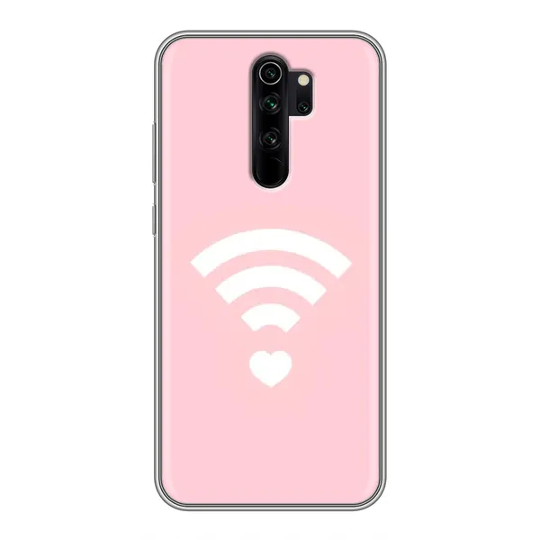 Чехол с рисунком «WiFi Love» для Xiaomi Redmi Note 8 Pro Чехол с рисунком «WiFi Love» для Xiaomi Redmi Note 8 Pro
