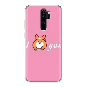 Силіконові Чохли Коханій людині для Xiaomi Redmi Note 8 Pro (Я тебе кохаю)
