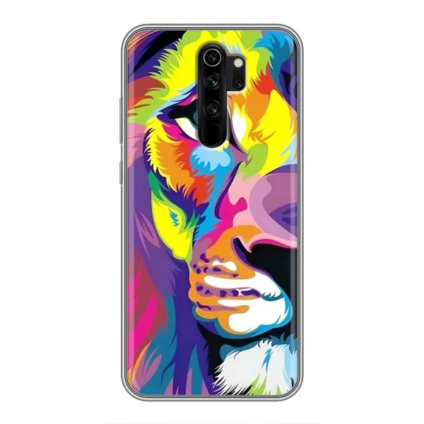 Чехол с рисунком «Яркий Лев» для Xiaomi Redmi Note 8 Pro Чехол с рисунком «Яркий Лев» для Xiaomi Redmi Note 8 Pro