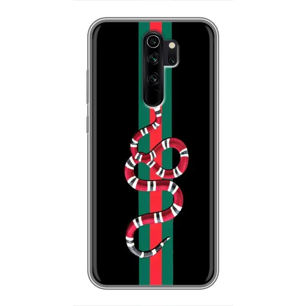 Чехол с рисунком «Змей Гуччи» для Xiaomi Redmi Note 8 Pro