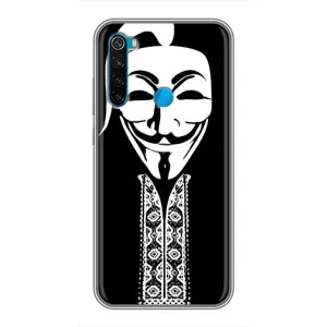 Чохол з малюнком «Анонімус» для Xiaomi Redmi Note 8