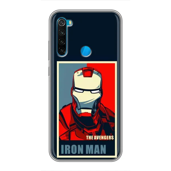 Чехол с рисунком «Art Iron man» для Xiaomi Redmi Note 8 Чехол с рисунком «Art Iron man» для Xiaomi Redmi Note 8