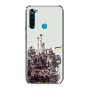 Чехлы на военную тематику для Xiaomi Redmi Note 8 (Азовсталь)