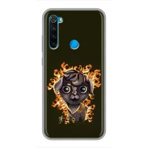Чехлы на военную тематику для Xiaomi Redmi Note 8 (Бавовна мем)