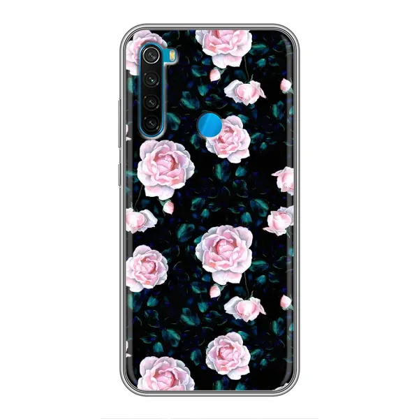Чехол с рисунком «Чайные розы» для Xiaomi Redmi Note 8 Чехол с рисунком «Чайные розы» для Xiaomi Redmi Note 8