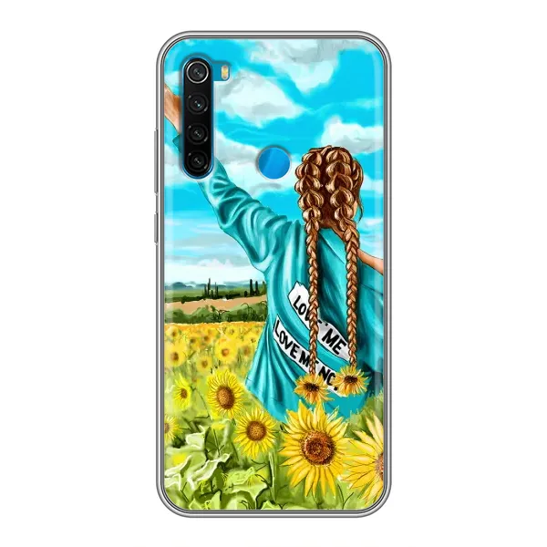 Чохол з малюнком «Дівчина на полі» для Xiaomi Redmi Note 8 Чохол з малюнком «Дівчина на полі» для Xiaomi Redmi Note 8