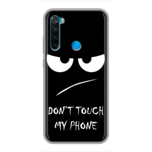 Чехол с прикольным текстом на Xiaomi Redmi Note 8 (Dont)