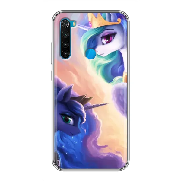 Чехол с рисунком «Единорожки на тучках» для Xiaomi Redmi Note 8 Чехол с рисунком «Единорожки на тучках» для Xiaomi Redmi Note 8