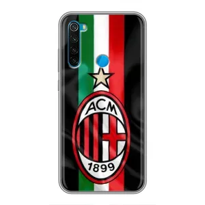 Чохоли з ТОР футбольними клубами на Xiaomi Redmi Note 8 (ФК Мілан)