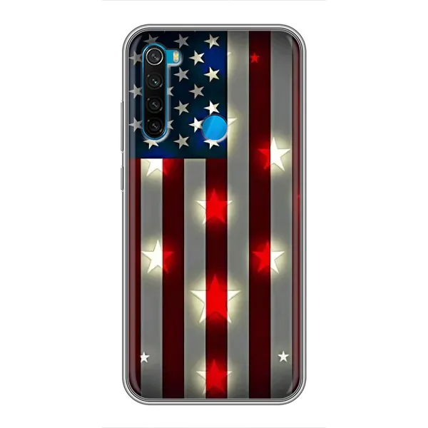 Чехол с рисунком «Флаг США 2» для Xiaomi Redmi Note 8 Чехол с рисунком «Флаг США 2» для Xiaomi Redmi Note 8