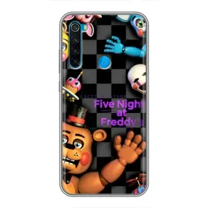 Чехлы Пять ночей с Фредди для Редми нот 8 (Freddy's)