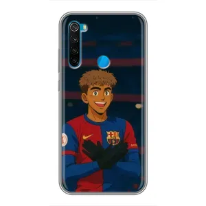 Чехол Ламин Ямаль на Редми нот 8 (Футболист Ямаль)