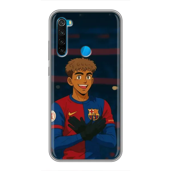 Чехол с рисунком «Футболист Ямаль» для Xiaomi Redmi Note 8 Чехол с рисунком «Футболист Ямаль» для Xiaomi Redmi Note 8