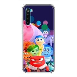 Чехол Головоломка для Xiaomi Redmi Note 8 - (AlphaPrint) (Герои головоломки)