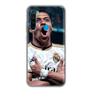 Чохол (TPU) з Футболістом на Xiaomi Redmi Note 8 (Гол Мбаппе)