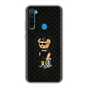 Чехлы Мишка Тедди для Редми нот 8 (GUCCI Teddy)