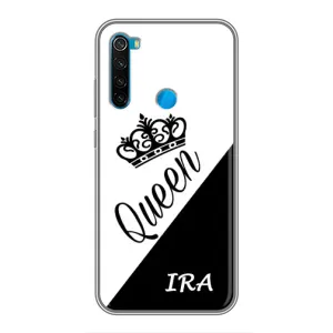 Именные  Женские Чехлы для Xiaomi Redmi Note 8 (IRA)