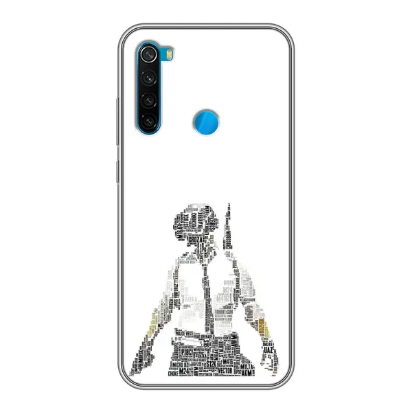 Чехол с рисунком «Из букв» для Xiaomi Redmi Note 8 Чехол с рисунком «Из букв» для Xiaomi Redmi Note 8