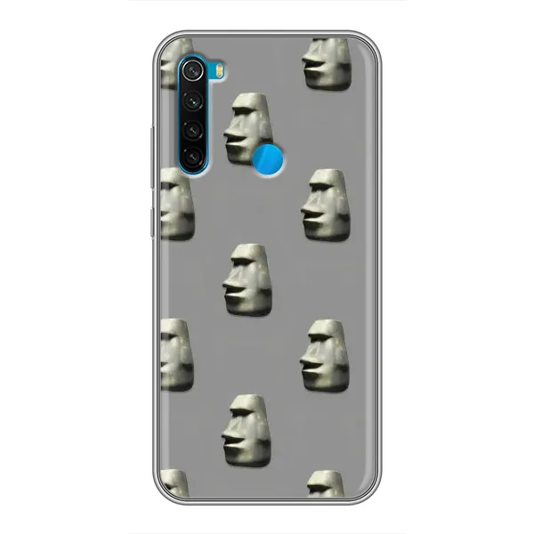 Чехол с рисунком «Каменное лицо» для Xiaomi Redmi Note 8 Чехол с рисунком «Каменное лицо» для Xiaomi Redmi Note 8