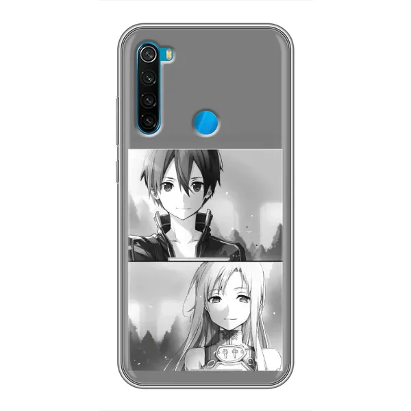 Чехол с рисунком «Кирито-Асуна» для Xiaomi Redmi Note 8 Чехол с рисунком «Кирито-Асуна» для Xiaomi Redmi Note 8