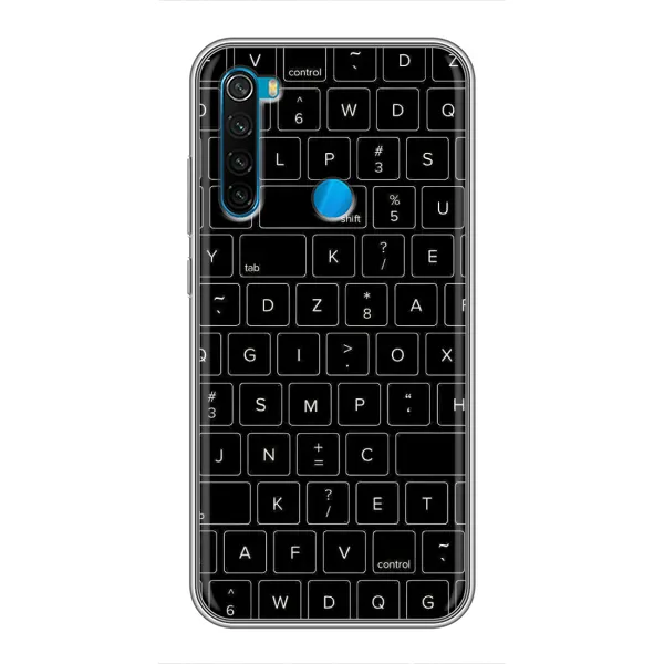 Чохол з малюнком «Клавіатура» для Xiaomi Redmi Note 8 Чохол з малюнком «Клавіатура» для Xiaomi Redmi Note 8