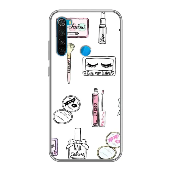 Чехол с рисунком «Косметика» для Xiaomi Redmi Note 8 Чехол с рисунком «Косметика» для Xiaomi Redmi Note 8