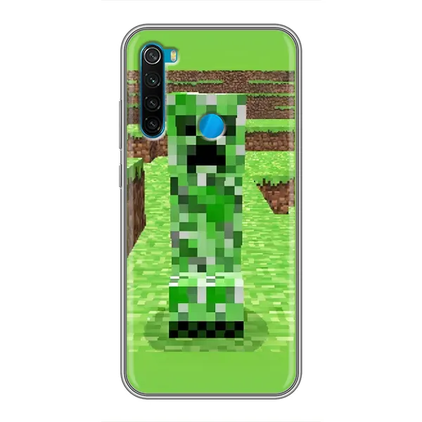 Чехол с рисунком «Крипер 2» для Xiaomi Redmi Note 8 Чехол с рисунком «Крипер 2» для Xiaomi Redmi Note 8