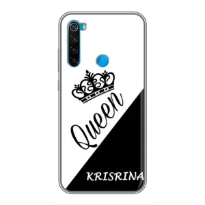 Именные  Женские Чехлы для Xiaomi Redmi Note 8 (KRISTINA)