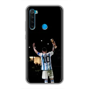 Чохли Лео Мессі Аргентина для Xiaomi Redmi Note 8 (Лео Чемпіон)